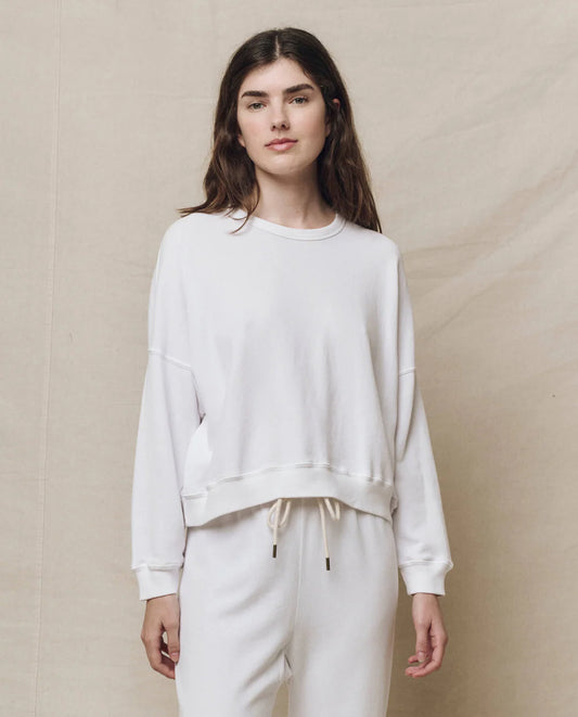 The Teammate Sweatshirt - True White